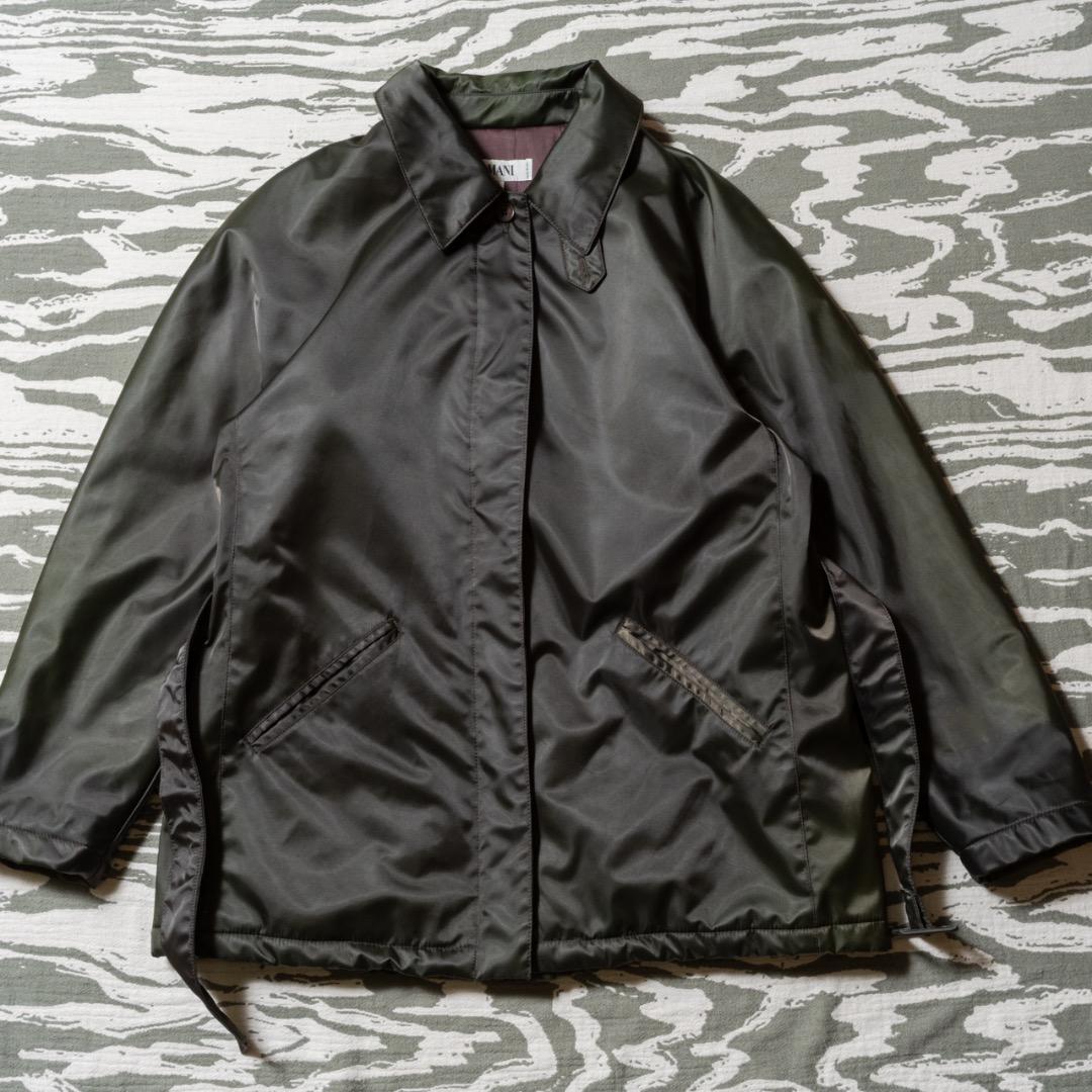 90s MANI by GIORGIO ARMANI 中綿ショートトレンチコート