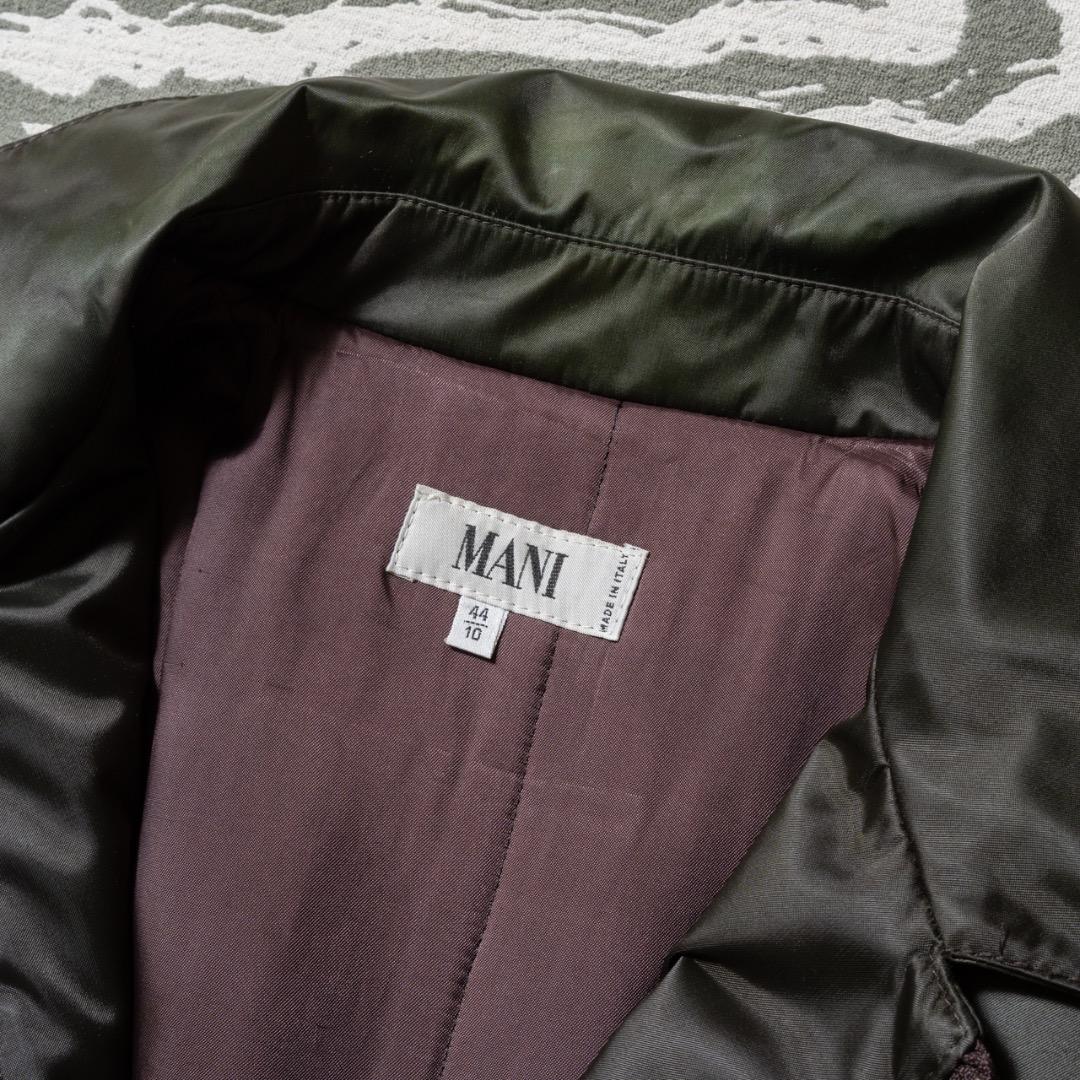 90s MANI by GIORGIO ARMANI 中綿ショートトレンチコート