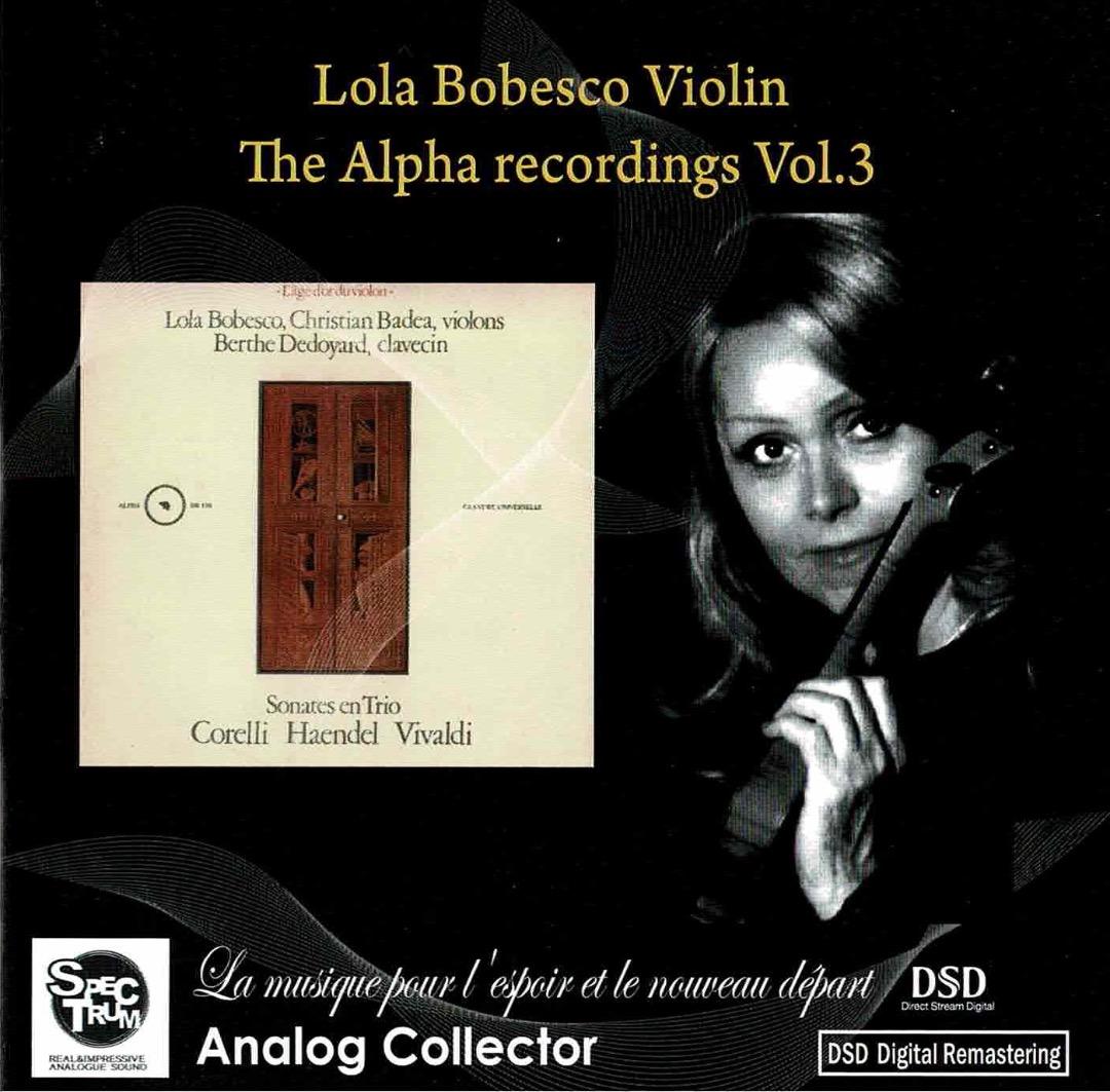 ローラ・ボベスコ Alphaレコーディング集の第3弾