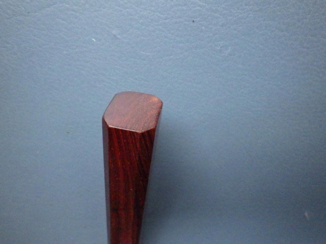 土佐打槌目鍛造★コバルト菜切り包丁★高級紅壇八角柄★