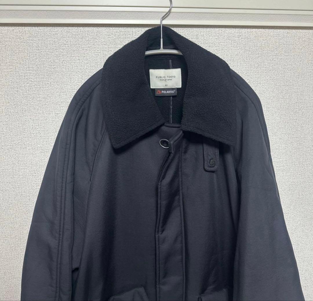 PUBLIC TOKYO ポーラテックオーバーサイズコート　サイズ2