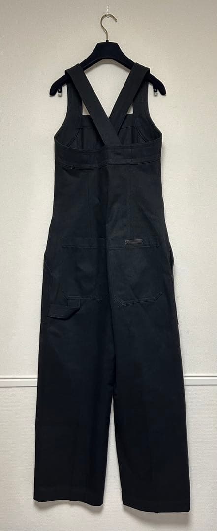 【完売品】BLAMINK/ブラミンク/ブラックデニムオールインワン/size36