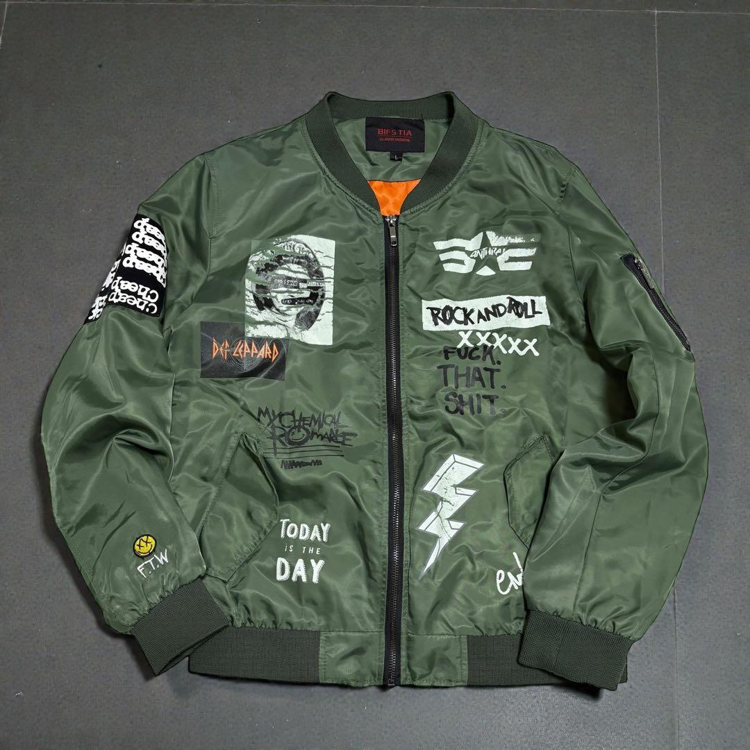 ジャケット・アウター 00s archive MA-1 flight jacket y2k