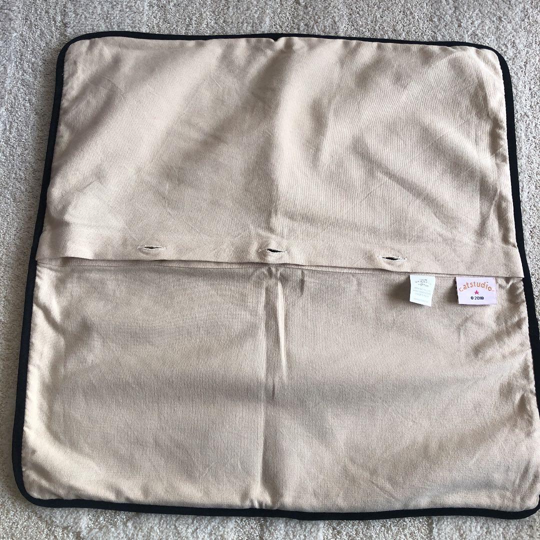 コロラド州の刺繍　クッションカバー