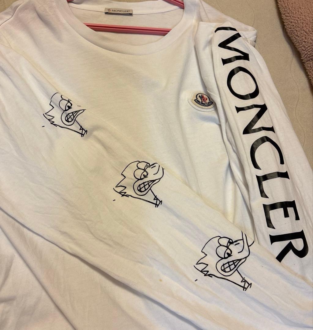 MONCLER 長袖シャツ ホワイト