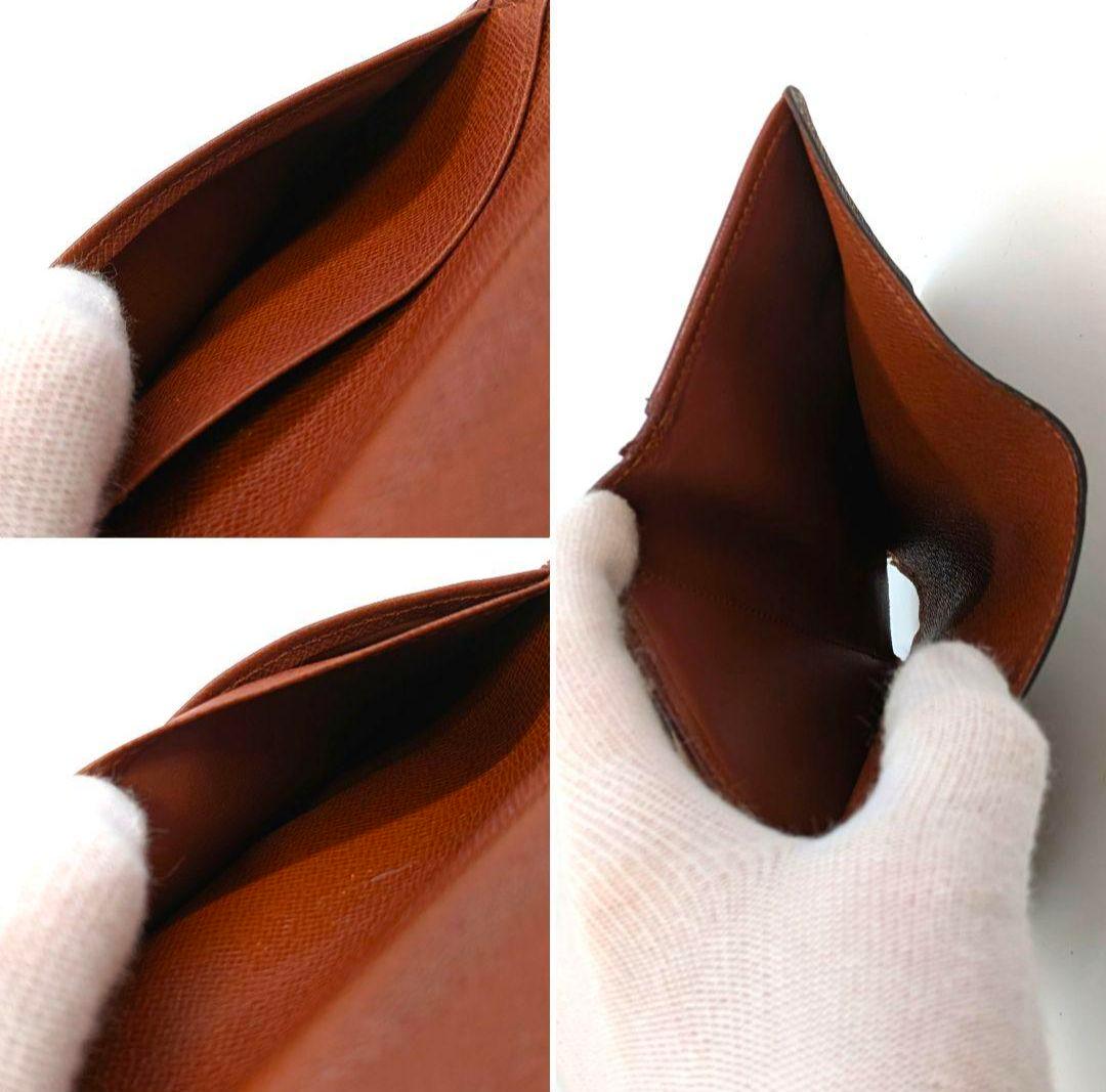 ルイヴィトン モノグラム ビエ ヴィエノワ がま口 折り財布 B33