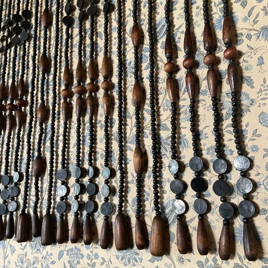 昭和レトロ　鳴子のれん　珠のれん　暖簾　 当時物