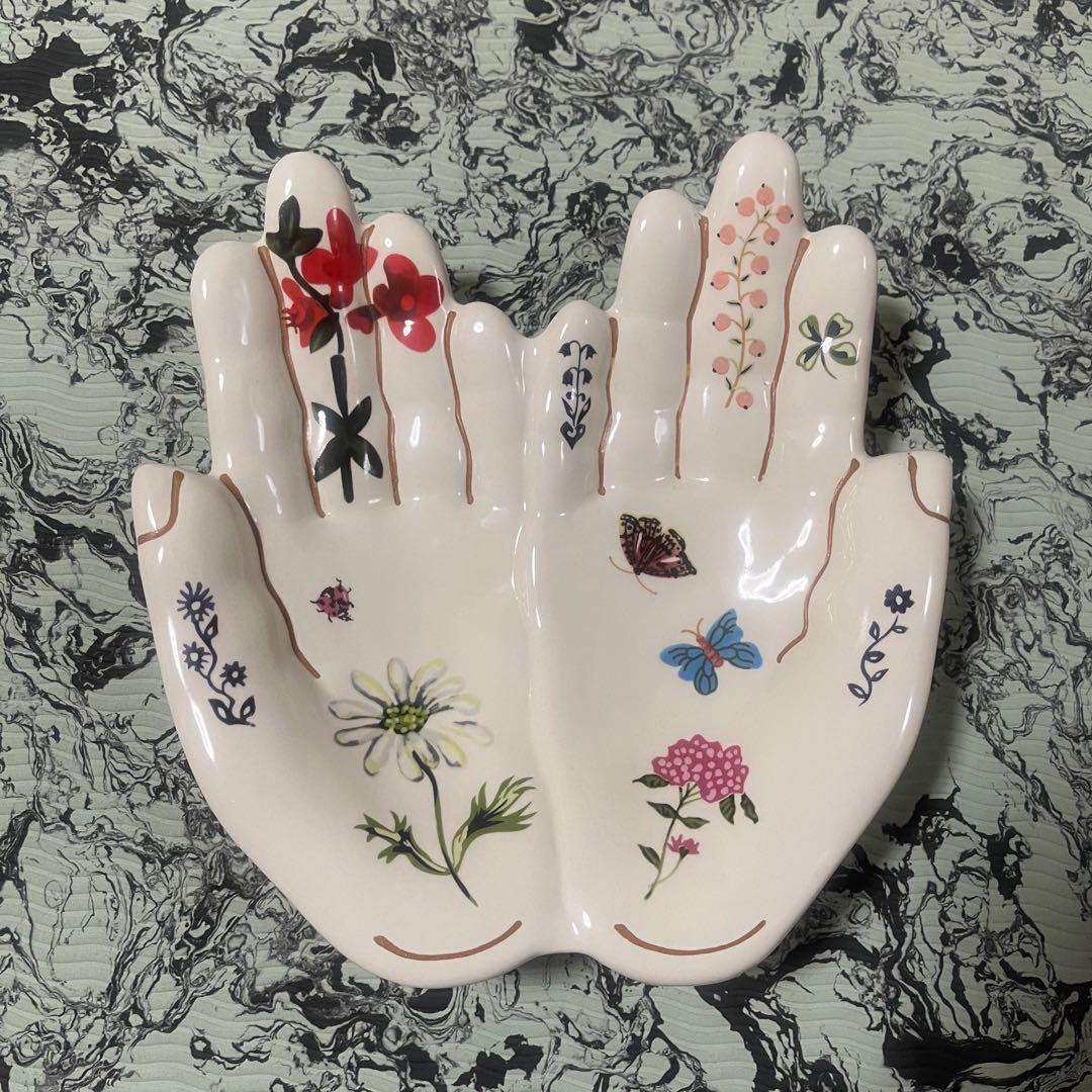 anthropologie Nathalie Let 手のひらプレート