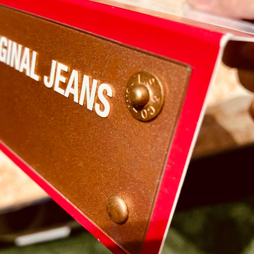 ★usedリーバイスディスプレイ用品Levi's 501 ボタンフライ ハンガー