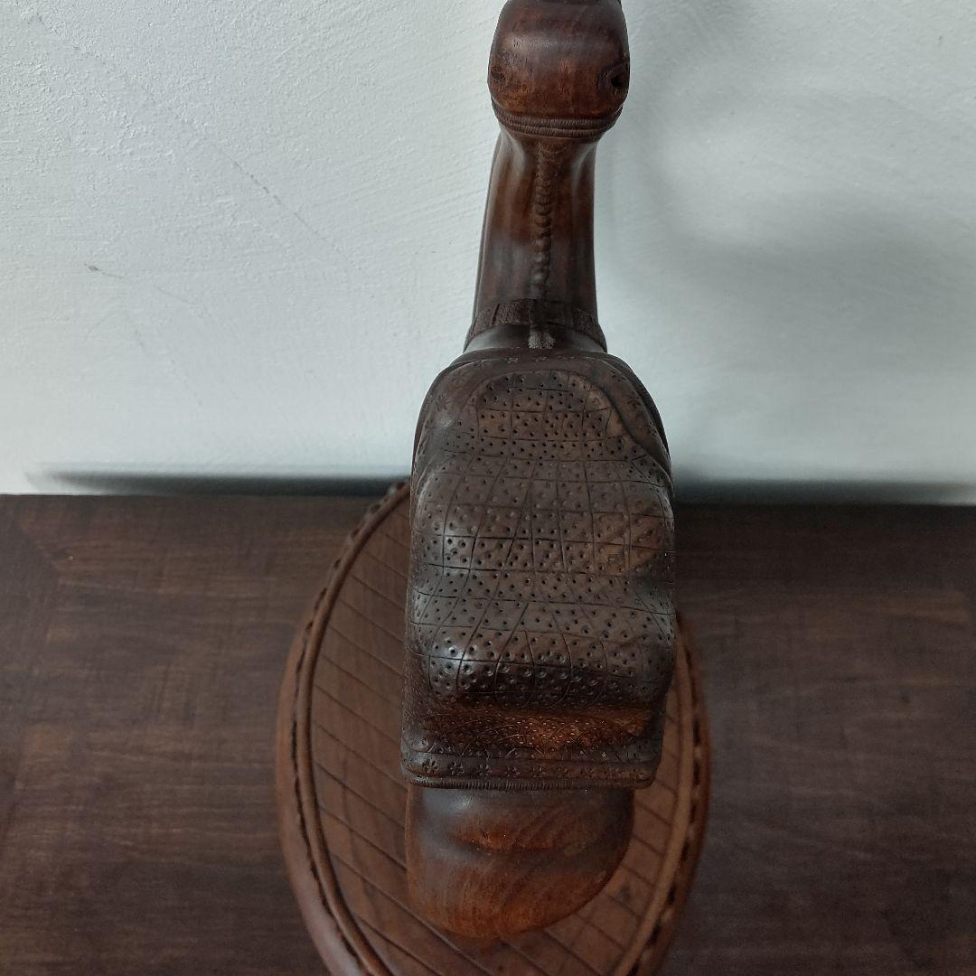 モロッコ 木彫 彫刻 Camel ラクダ