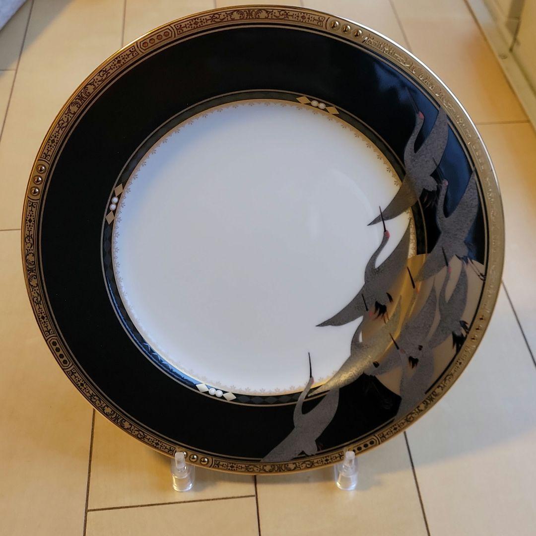 【100周年アニバーサリー】ノリタケ①　四季彩舞曲　鶴　27cmディナープレート