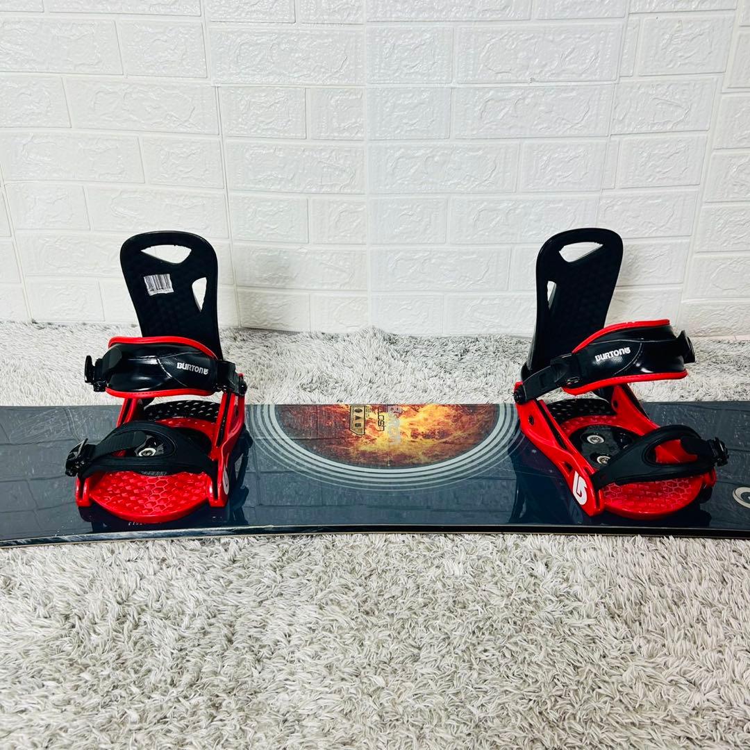 【初心者おすすめ 】バートン　クラッシュ　スノーボード　セット　155cm