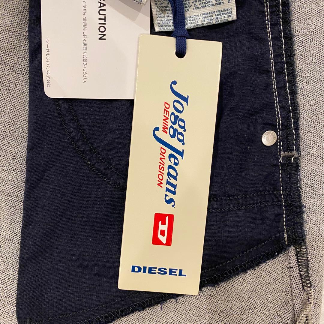 【新品タグ付】DIESEL ディーゼル FAYZA ジョグジーンズ 23 グレー