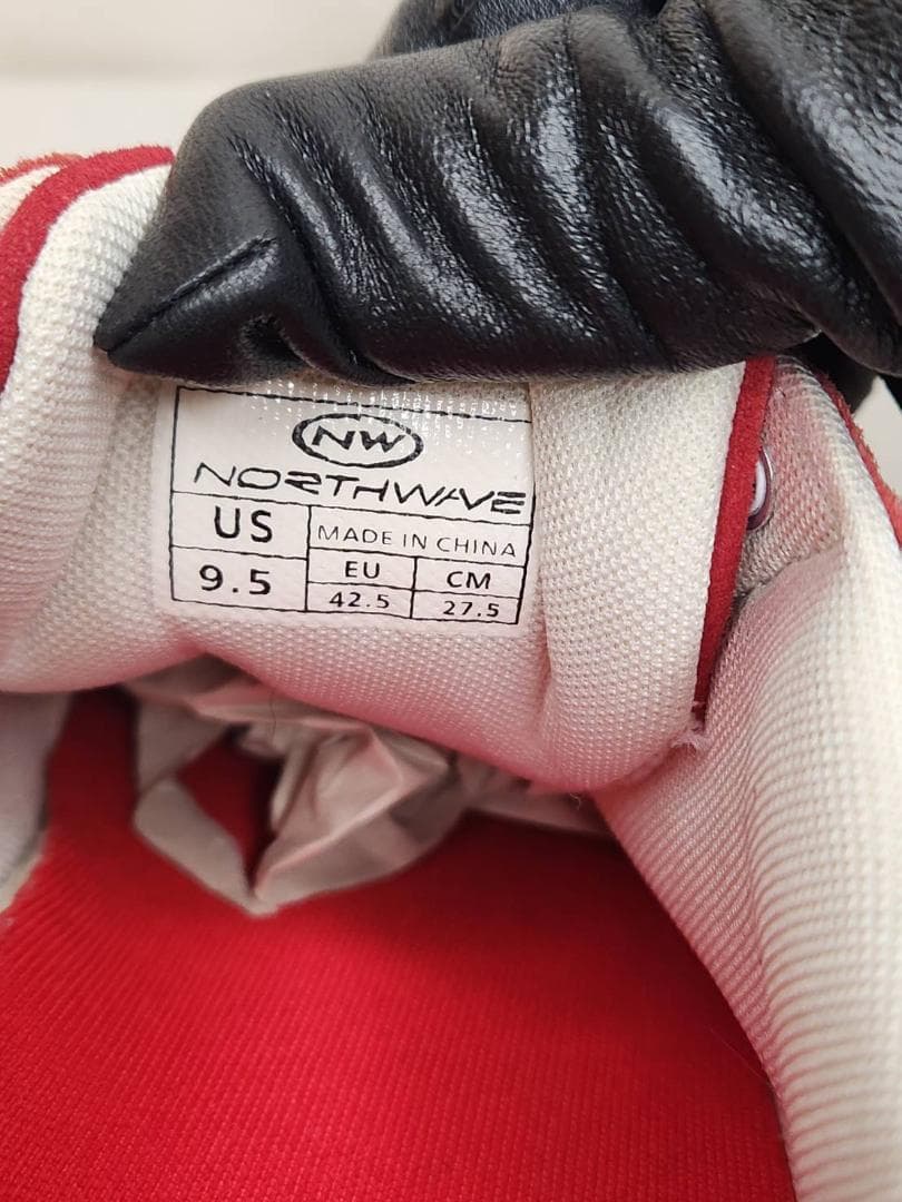 NORTHWAVEノースウェーブ ESPRESSO SUEDE 赤×白 27.5