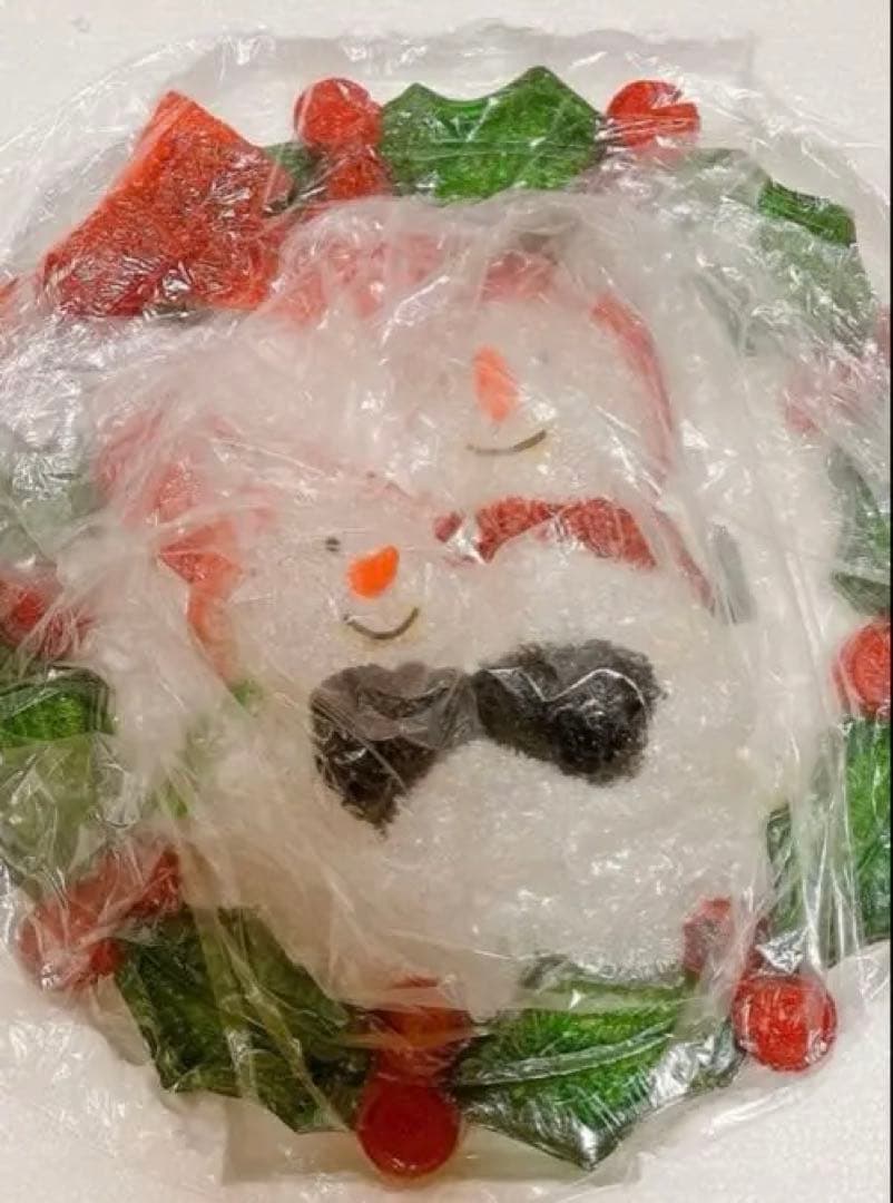 ‼️値下げ　LED ブリリアントモチーフ スノーマンリース