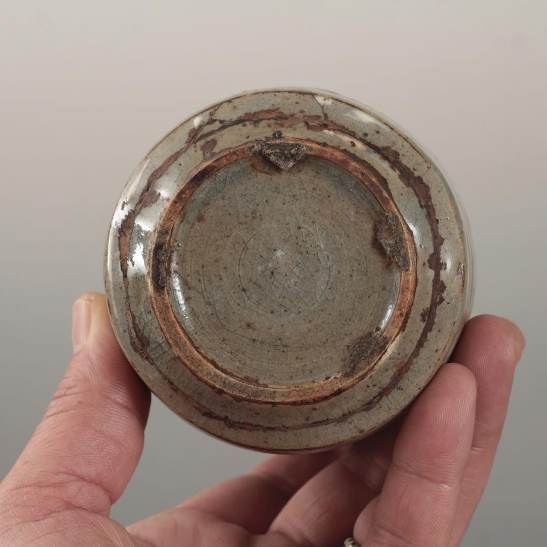 白象嵌 筒茶碗 茶道具 古美術 酒器 茶碗 古道具 アンティーク 白象嵌 八代焼