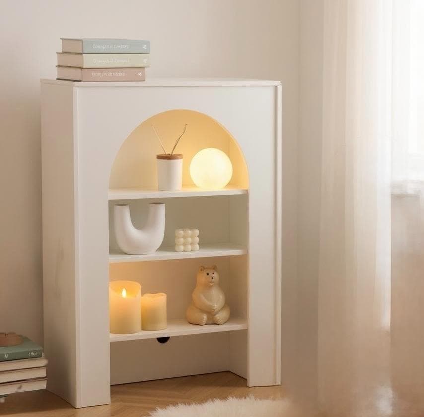 【新品】マントルピース　大人可愛い　収納ラック　アウトレット