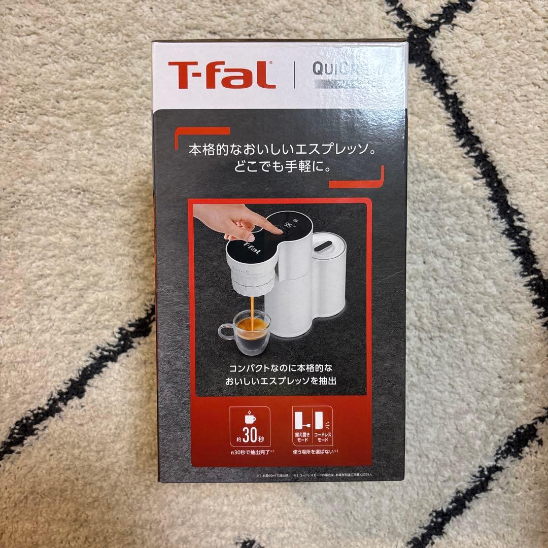 【新品・未使用】T-fal クイックレマ　エスプレッソマシン