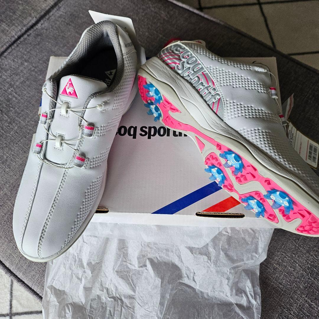 新品未使用☆le coq sportif☆レディースゴルフシューズ