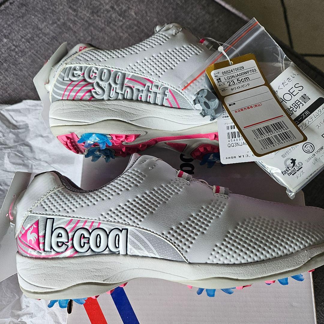 新品未使用☆le coq sportif☆レディースゴルフシューズ