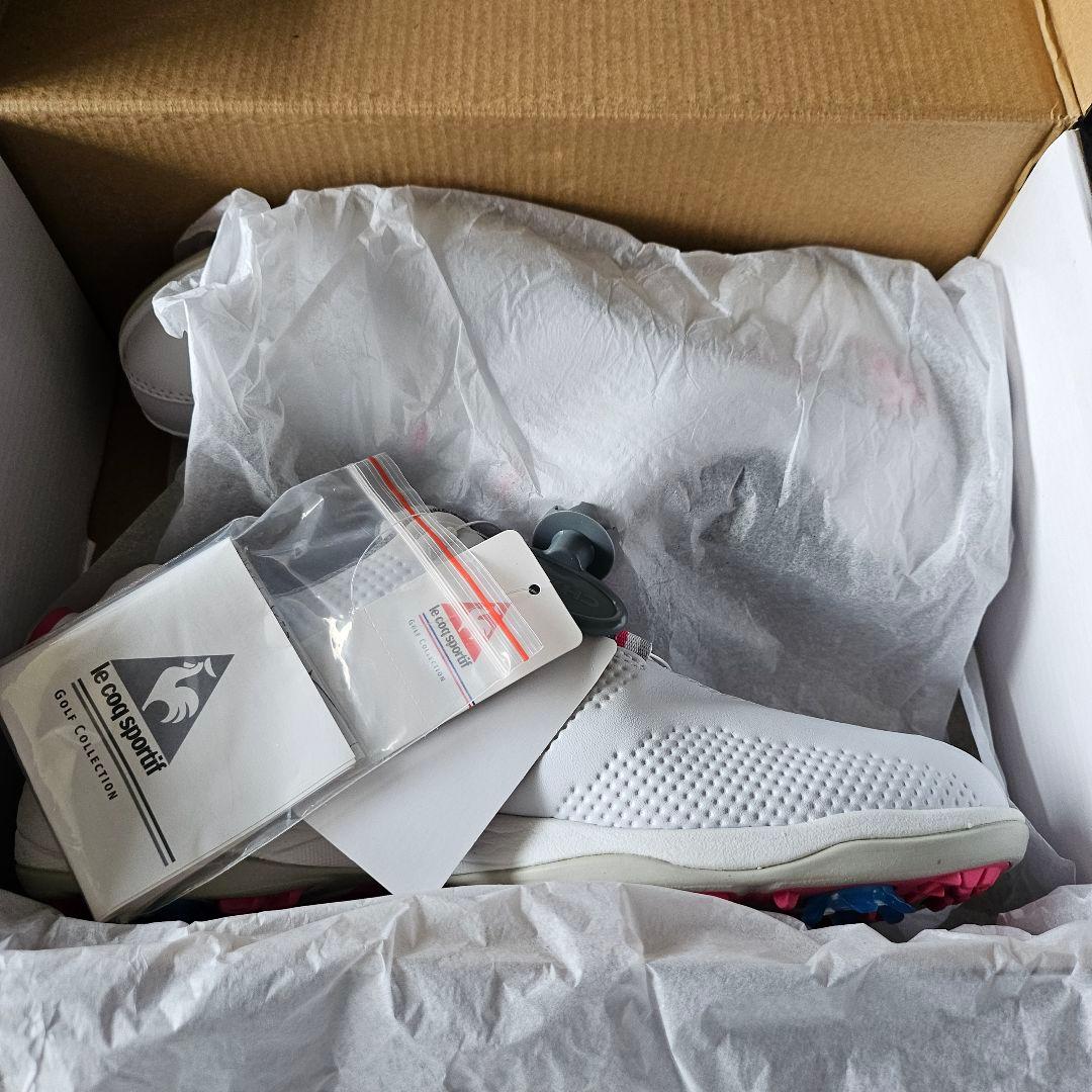 新品未使用☆le coq sportif☆レディースゴルフシューズ