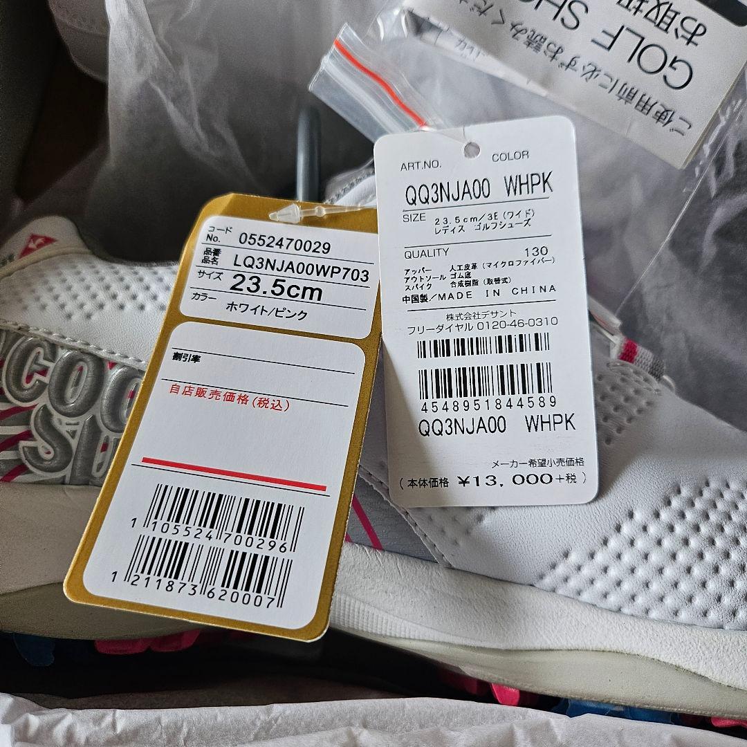 新品未使用☆le coq sportif☆レディースゴルフシューズ