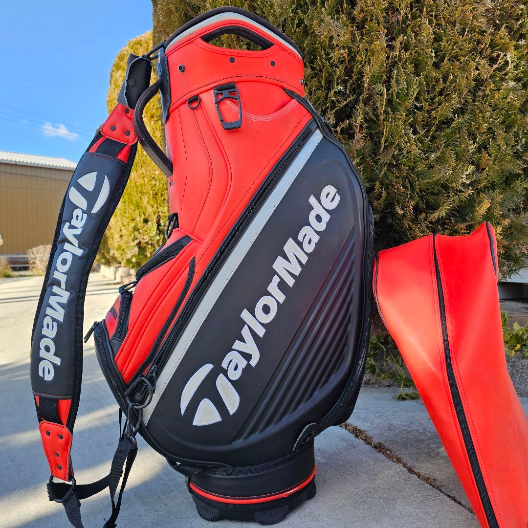 テーラーメイドゴルフ 10.5型3点式プロモデル ツアースタッフキャディバッグ
