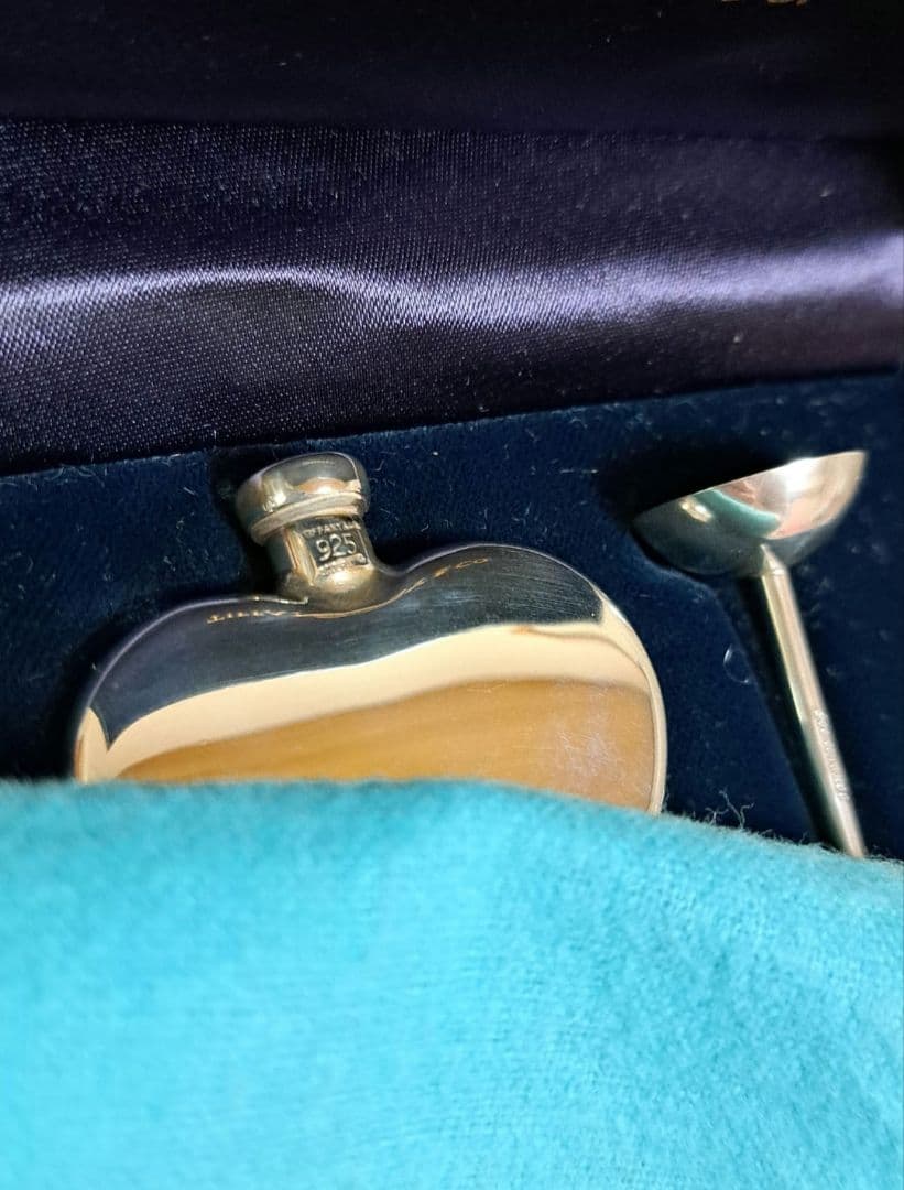 専用 ティファニー STERLING925 ハート 香水入れ アトマイザー