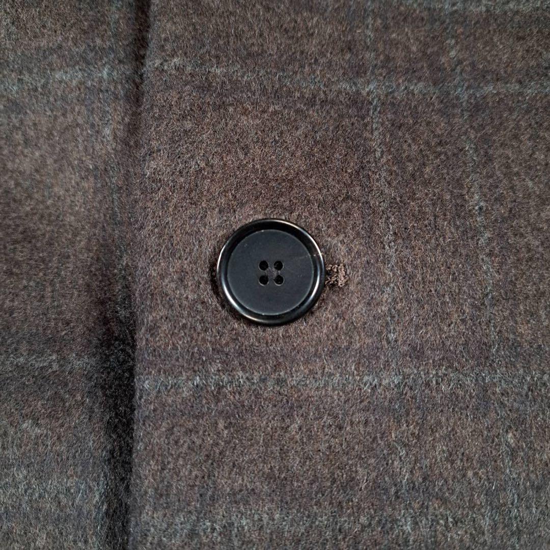 未使用級　希少サイズ　ユナイテッドアローズ　チェスターコート　ブラウン