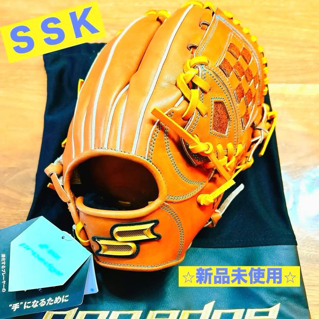 ⭐︎新品・未使用⭐︎proedge SSK 硬式野球グローブ 右投げ　内野手用