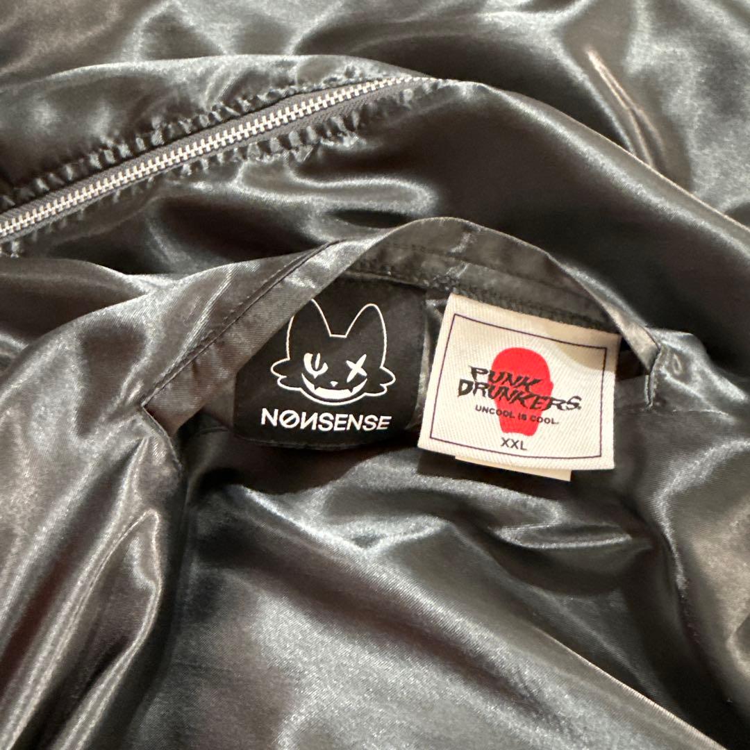 PUNK DRUNKERS NONSENSE リバーシブルスカジャン XXL