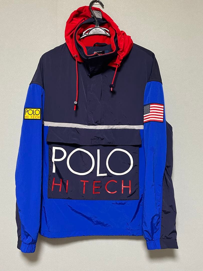 【美品】Polo Ralph Lauren ハーフジッププルオーバー ジャケット