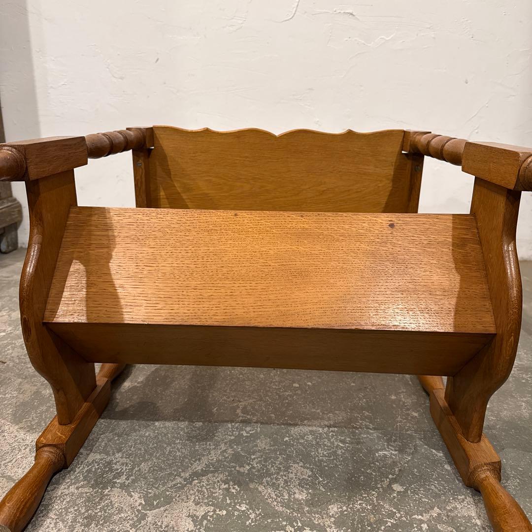 ヴィンテージ　サイドテーブル　マガジンラック