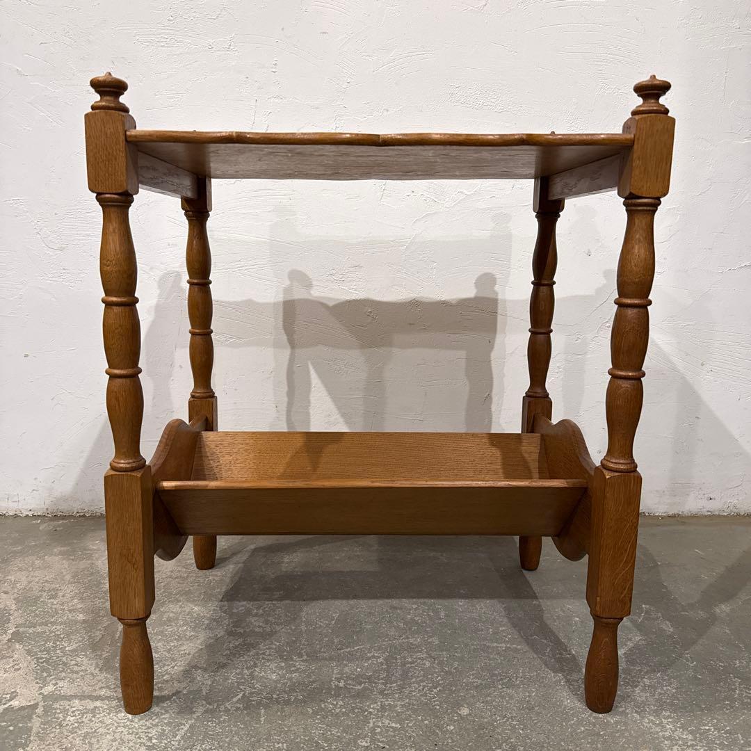 ヴィンテージ　サイドテーブル　マガジンラック