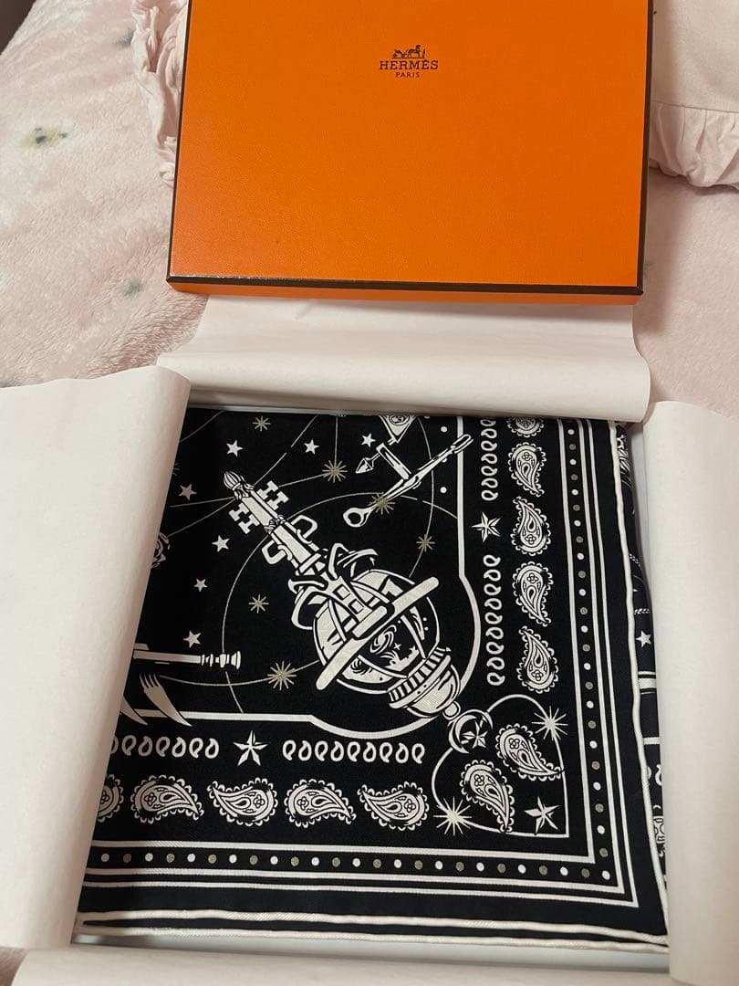 エルメスシルクバンダナ55