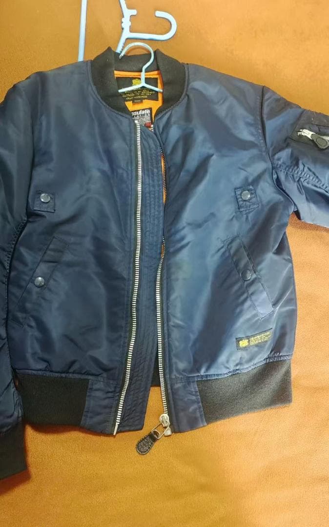 NEIGHBORHOOD ネイビー MA-1 フライトジャケット