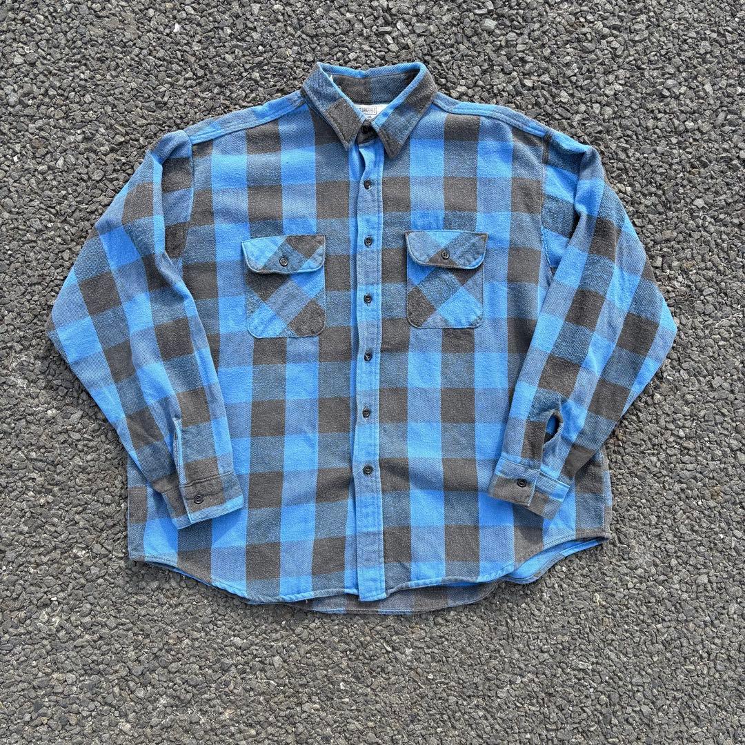 FIVE BROTHER 70~80年代 三角タグ ヘビーネルシャツ USA製