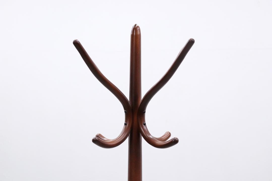 秋田木工 ポールハンガー ブナ材 ヴィンテージ コートハンガー 帽子掛け 傘立て