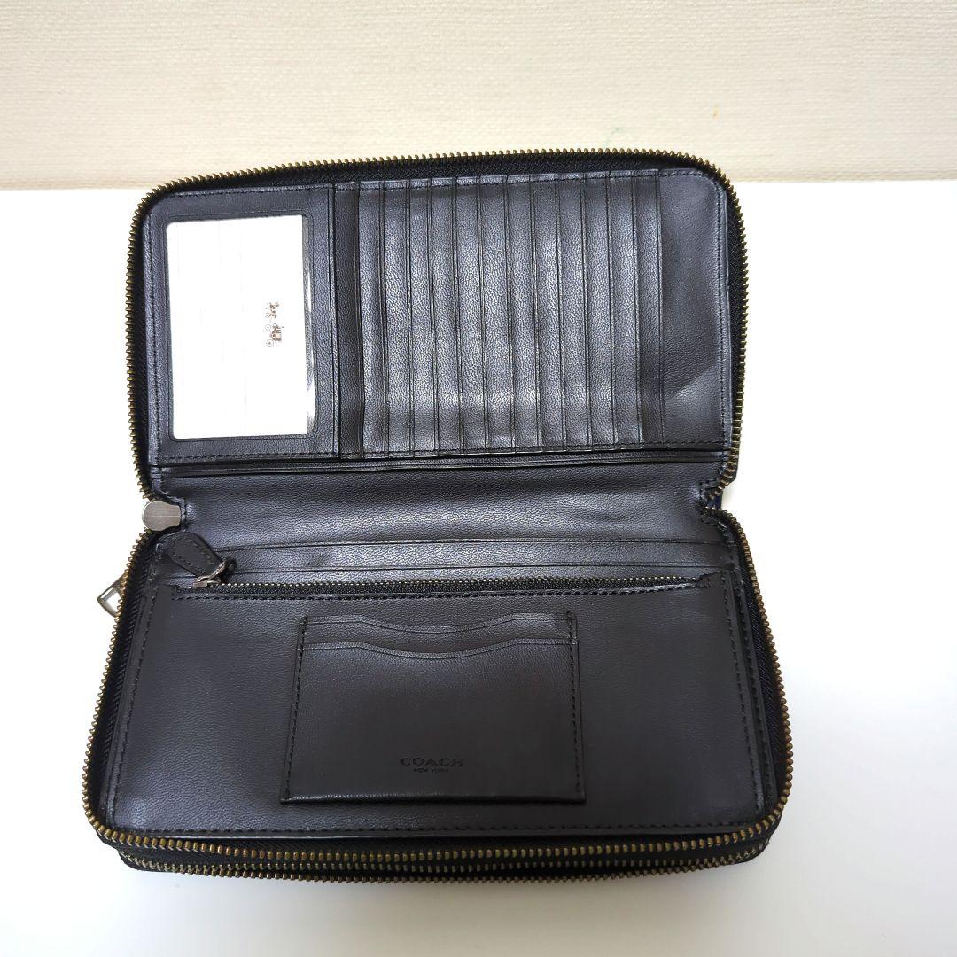 ☆ COACH　ダブルジップトラブルオーガナイザー