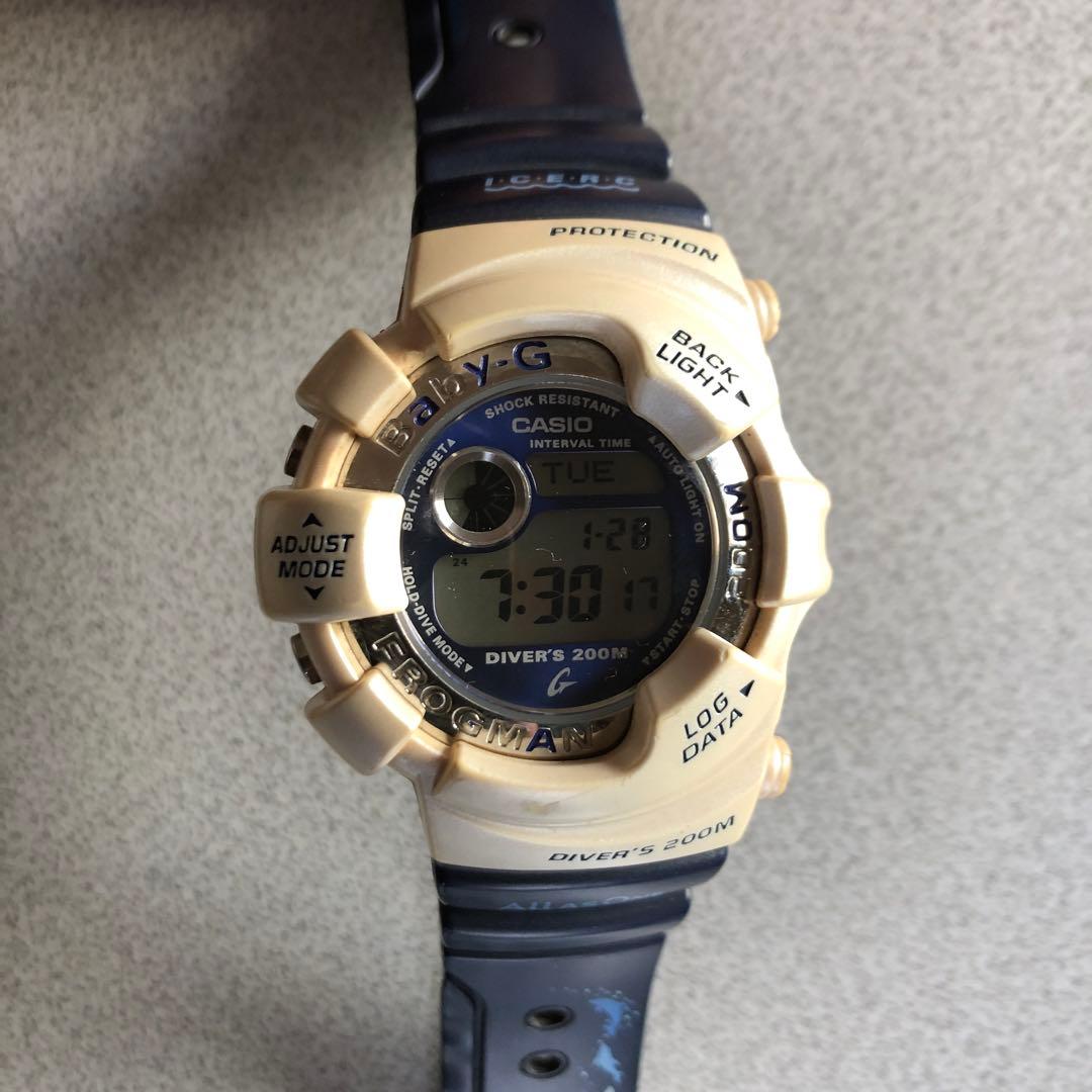 Baby-G BGW-100K レア　フロックマンイルクジ　スクリューバック