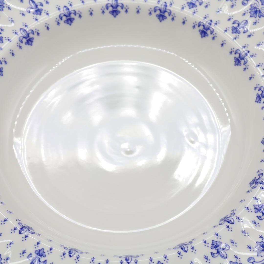 ぴ*ん様 スポード フルール・ド・リス 23.5cm ディーププレート 6枚セッ