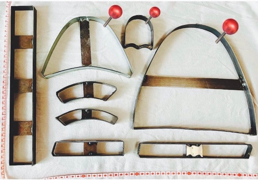 レザークラフト☆抜き型 便利な基本の型 セット