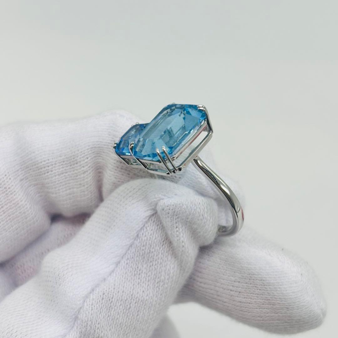 f*ｖ様 スワロフスキー Millenia オープンリング オクタゴンカット ブ