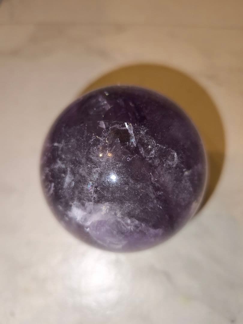 アメジスト　スフィア　玉　③　クォーツ