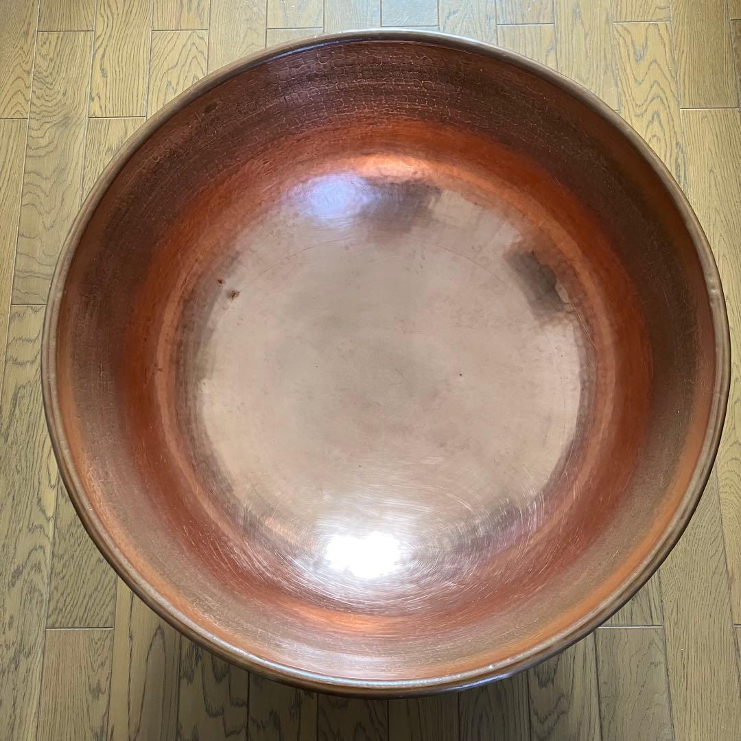 銅鍋　さわり鍋　特大　あんこ鍋　64cm【A】