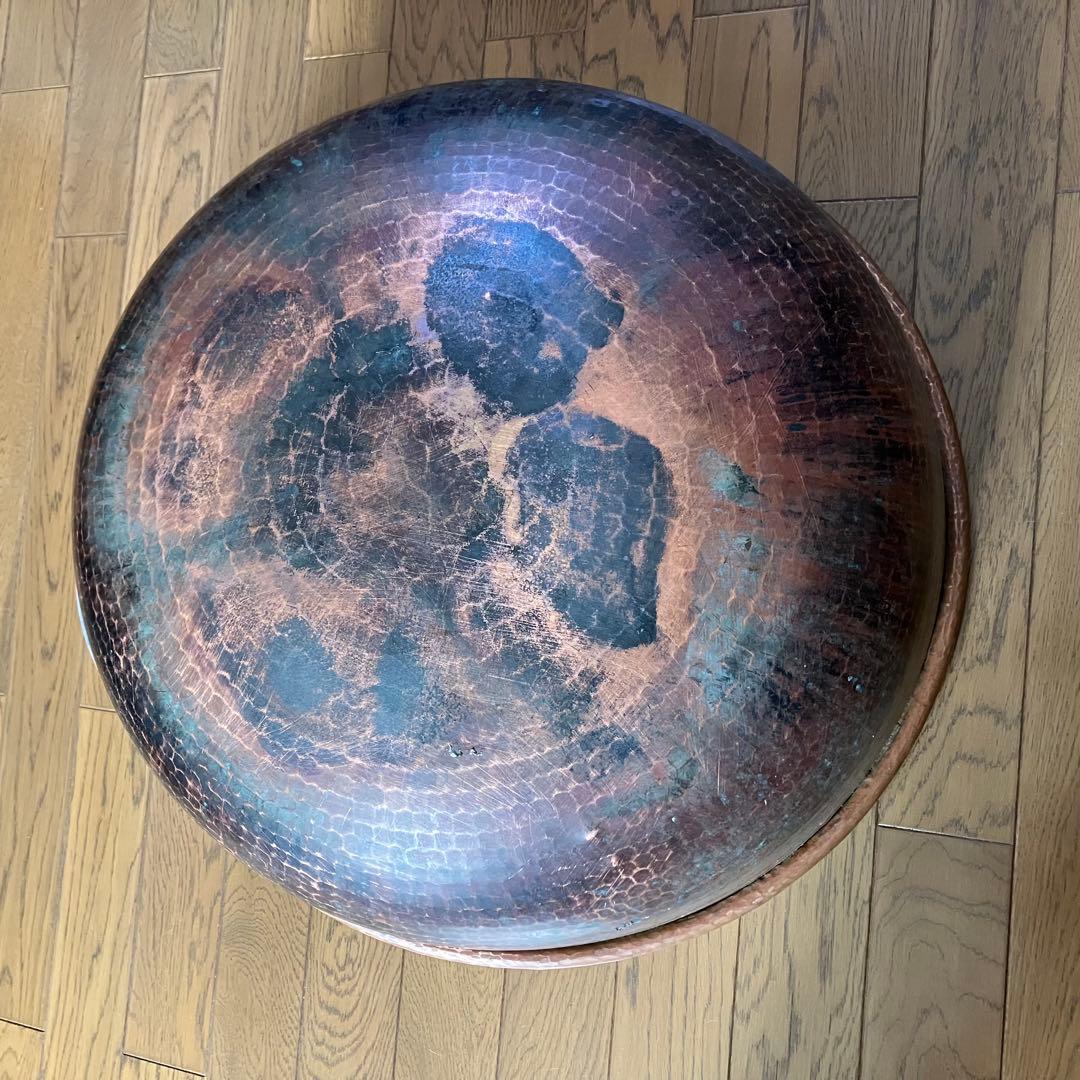 銅鍋　さわり鍋　特大　あんこ鍋　64cm【A】