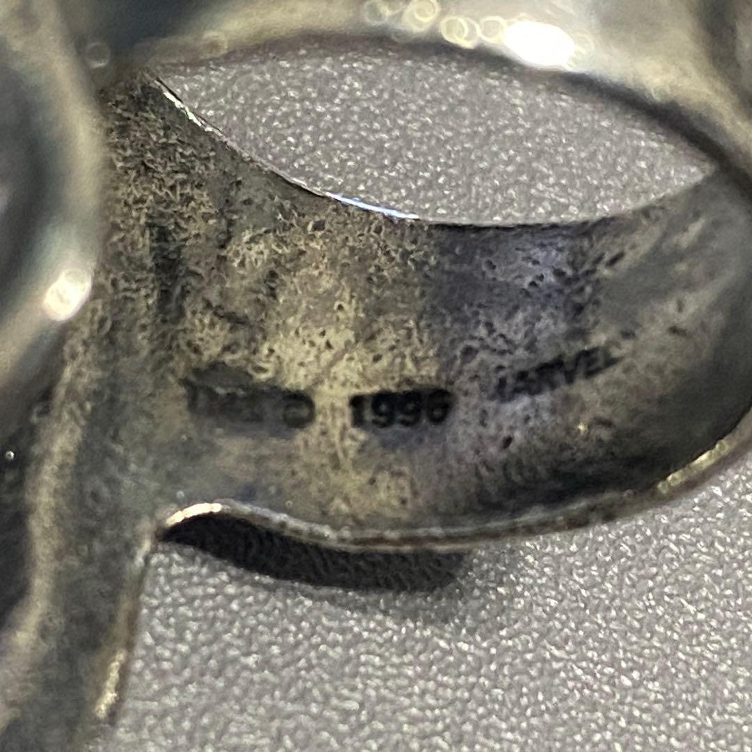 限定 JAP工房 MARBLE 1996年 シルバー ヴェノム リング M