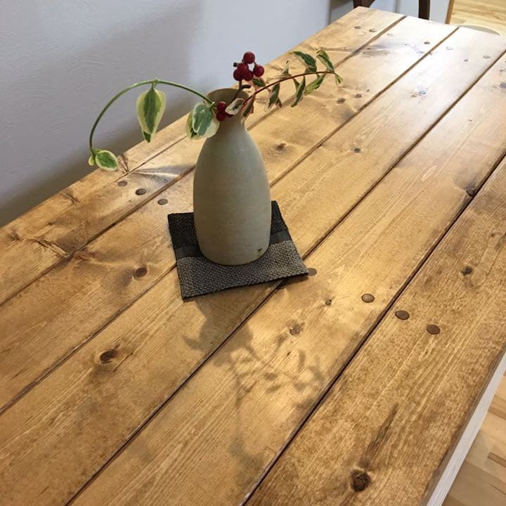 カフェ風　カウンターテーブル カントリー バーカウンター オーダー可能 レジ台