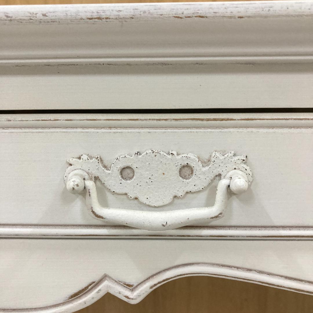 展示品　起立木工　パイン材　姫系　アンティーク調　デスク　机