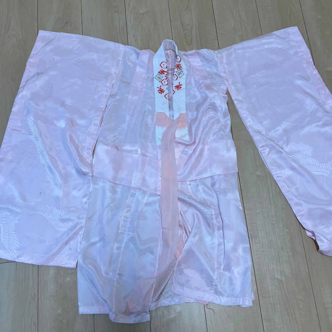 七五三　女の子　着物　7歳　フルセット　絹